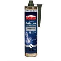 UniBond Anti Mould Kitchen/Bathroom Sealant 280ml - 3036447 in Clear
