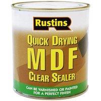 Rustins Quick Drying Mdf Sealer Clear 1 Litre | Size: 1L
