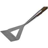 Faithfull Prestige Stainless Steel Dutch Hoe Ash Handle in Silver