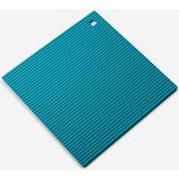 Zeal Silicone Square Hot Mat Trivet 22cm in Aqua
