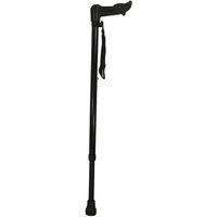 Loops Left Handed Ergonomic Handled Walking Stick - Extendable - 10 Height Settings