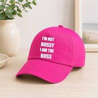 60 SECOND MAKEOVER Boxing Gloves Baseball Cap in Pink