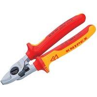 KNIPEX Vde Cable Shears With Return Spring 165Mm