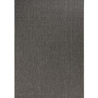 THE RUGS Weatherproof Plain Rug - Indoor Outdoor Durable Easy Clean Minimalist in Dark Grey | Size: 200 cm x 290 cm