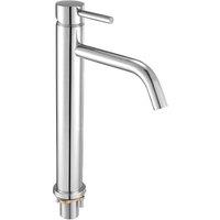 VEVOR Sleek Kitchen Sink Faucet Chrome-Plated 1 or 3 Hole in Silver