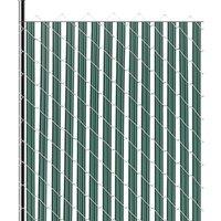 VEVOR High-Density Chain Link Slats for 4ft Fence Green
