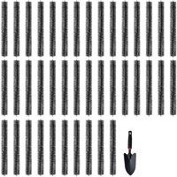 VEVOR Durable Gutter Brush 120 Feet Length 4.33 Inch Diameter 40 Pack in Black