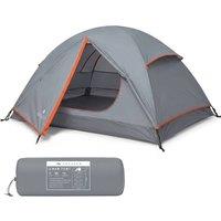 Voyager 3 Man Tent - Waterproof, Windproof, Quick Setup (225x185x120cm) in Grey | Size: 225 x 185 x 120 cm