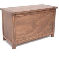 Cabinet Bits Padua Lacquered Blanket Box Ottoman in Brown