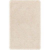 Berkfield Home Bath Mat Rectangular Cream 50x80 cm Polypropylen Non-Slip | Size: Medium