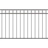 Berkfield Home Grey Fence Panel 1.7x1 m Steel