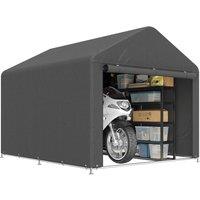 Rolipo 6.6 x 7.8ft Waterproof Bike Storage Tent, Dark Grey
