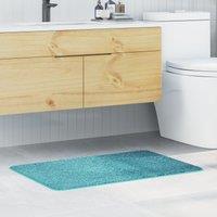 Berkfield Home Bath Mat Rectangular Orange 60x90 cm Polypropylen Non-Slip | Size: Medium