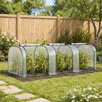 STILVORA Plant Greenhouse with Zipper Door in Clear