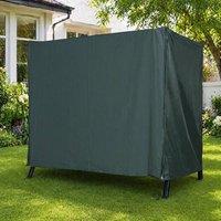 STILVORA Swing Chair Cover 177 cm with zipped front in Green