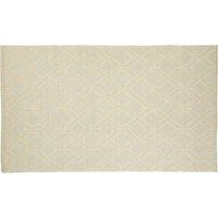 Orsina Bosie Jango Large Geometric Rug in Cream | Size: 100 cm diameter