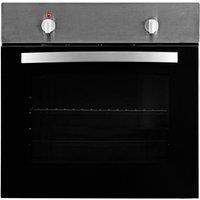 SIA 60cm Single Electric Oven In Stainless Steel - SSO59SS in Silver