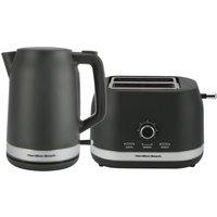 Hamilton Beach Ella Charcoal Kettle & Toaster Set