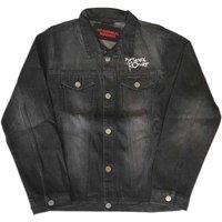 My Chemical Romance Back Print Logo Denim Jacket in Black | Size: Large