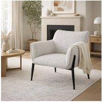 KDMD Zephra Chair Elegant Comfortable Modern Seating for Living Spaces in White