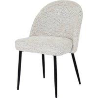KDMD Sorelle Dining Chair Elegant Cushioned Versatile Seating in White