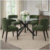 KDMD Avia Moss Green Dining Chair Comfortable Stylish Durable Seating in Olive