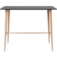 Berkfield Home Bar Table Black 120x60x105 cm | Size: 120 x 60 x 105 cm