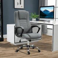 EONLION Office Chair with Height Adjustable in Grey | Size: 100 cm