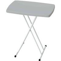 EONLION Folding Coffee Table, Height Adjustable in Grey | Size: 100 cm