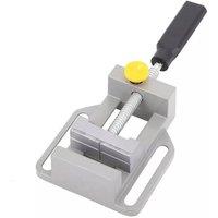 SPETLEK Adjustable Hand Drill Press Bench Stand in Grey