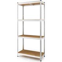 EONLION 4 Tier Racking Shelf Heavy Duty Garage in Brown | Size: 1000mm 2000mm