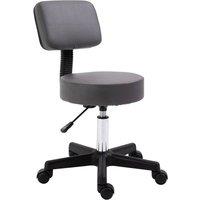 Kelvenix Beautician's Adjustable Swivel Salon Chair in Grey | Size: 0.6m2