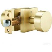 VOGREX Gold Chrome Toilet Door Thumb Turn Lock Privacy Twist Bolt Set