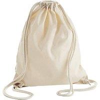 Westford Mill Men's Earthware Gymsac (13 Litres) Pack of 2 in Natural