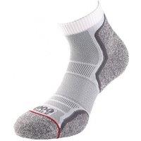 1000 Mile Men's Ankle Socks Pack of 2 in White | Size: 6-8
