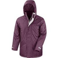 Result Core Men's Winter Parka in Burgundy | Size: Large