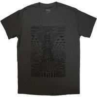 Gojira Men's Demon Village T-Shirt in Charcoal | Size: 2XL