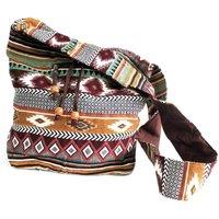 KDMD Women's Ethnic Jacquard Student Bag Stylish & Durable Travel Bag