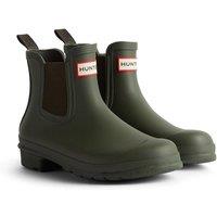 Hunter Women's Original Chelsea Boot in Dark Olive | Size: 4