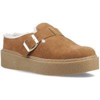 Hush Puppies Women's Blanche Fur Mule in Tan | Size: 3