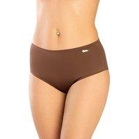 KDMD Women's Swim Panty Enhancer with Smooth Italian Front in Brown | Size: Small