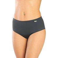 KDMD Women's Italian Lined Swim Briefs With Seam in Grey | Size: Small
