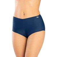 KDMD Women's Smooth High Swim Bikini Bottoms Italian Lined in Blue | Size: Small