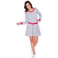 Love Lace Women's Charming Elastic Waist Skirt with Pockets in Grey | Size: XL