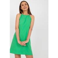 Love Lace Women's Everyday Straight Cut Strapless Dress in Green | Size: Large