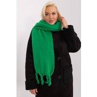 Love Lace Women's Soft Polyester Tassel Long Scarf for Fall Winter Wrap Wear in Green