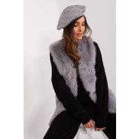 Love Lace Women's Vintage Wool Beret Hat Soft Stretch Fit for Everyday Classic in Grey