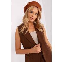 Love Lace Women's Classic Beret Hat for Women Soft Casual French Style Cap Outdoor in Burnt Orange