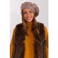 Love Lace Women's Classic Wool Beret Hat for Warm Stylish Everyday Wear Fall Winter in Beige