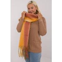 Love Lace Women's Colorful Tassel Scarf Polyester Lightweight Warm Winter in Orange